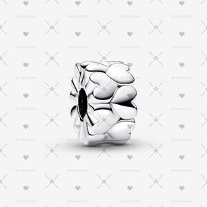Pandora Heart Pattern Clip Charm